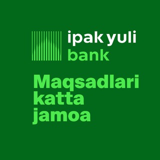 Логотип @ipakyulibankvacancy - Ipak Yuli Team