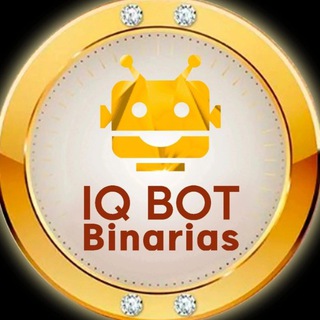 Логотип @iqbotbinarias - IQ BOT Binarias