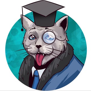 Логотип @iqcat001 - Кот Учёный
