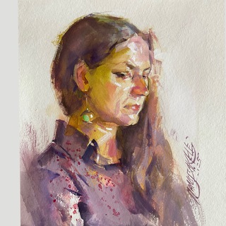 Логотип @irina_kulemina_art - Акварель 🎨 Ирина Кулемина