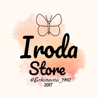 Логотип @iroda_store - 𝓘𝓻𝓸𝓭𝓪 𝓢𝓽𝓸𝓻𝓮