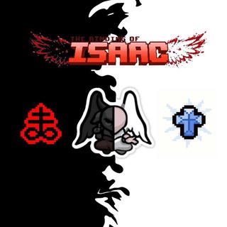 Логотип @isaacrebirth - The binding of Isaac - ITA