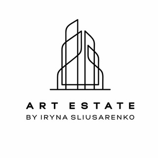 Логотип @isartestate - Art Estate by Iryna Sliusarenko