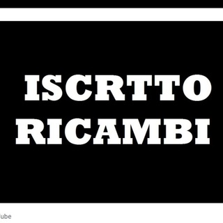 Логотип @iscrittoricambiotuttisocial - Iscritto ricambio yt_twich_istagram