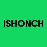 Логотип @ishonchsavdouzbek - "ISHONCH" do'konlar tarmog'i