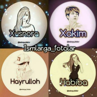 Логотип @ismlagafotovatanishuv - Ismlarga Fota Nick Ham yasaymiz