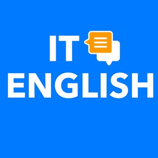 Логотип @it_english_blog - IT English