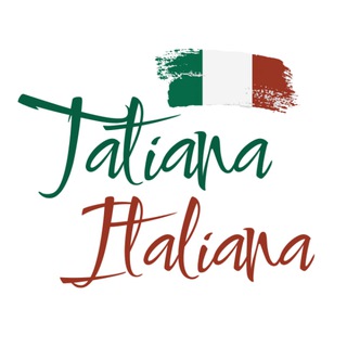 Логотип @italiano_tatianaitaliana - Итальянский язык | Tatiana italiana
