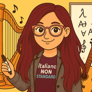 Логотип @italianononstandard - Нестандартный итальянский 🇮🇹|Будни преподавательницы-билингва