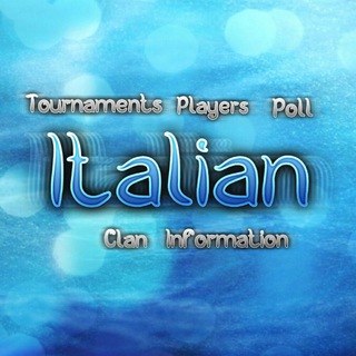 Логотип @italiantpcpigroup - (Group) Italian Tournaments | Italian Players | Italian Clans | Italian Polls | Italian Information