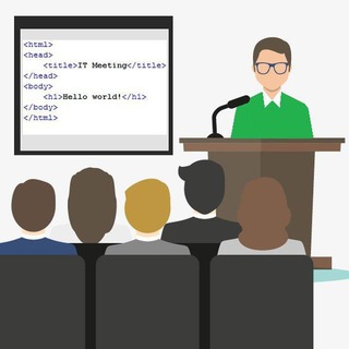 Логотип @itmeetingchat - IT Meeting - Chat