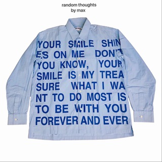 Логотип @itsmemaxo - random thoughts by max