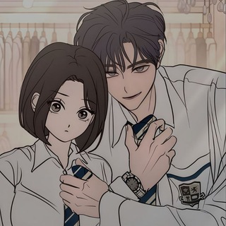 Логотип @iwanttobefooledmanhwa - Хочу верить, даже если это ложь | Манхва