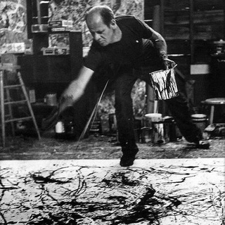 Логотип @jacksonpollockart - Jackson Pollock Art