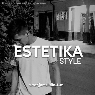 Логотип @jamolidin_t_m - E𐍃TETI𐌺A 𐍃TY𑀉E
