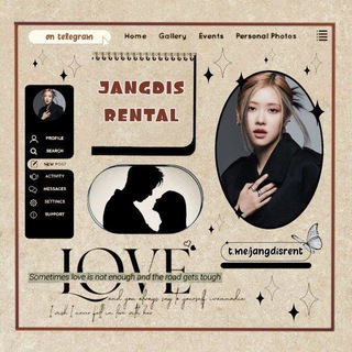 Логотип @jangdisrent - 𝐉𝐀𝐍𝐆𝐃𝐈𝐒 𝐑𝐄𝐍𝐓𝐀𝐋 : Open daily