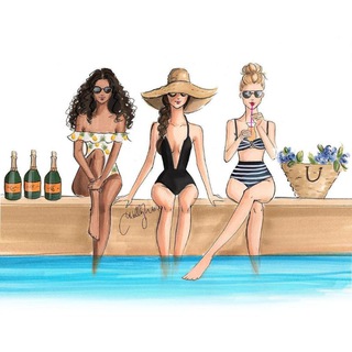 Логотип @jenskie_posidelki - ЖЕНСКИЕ ПОСИДЕЛКИ🍷❤