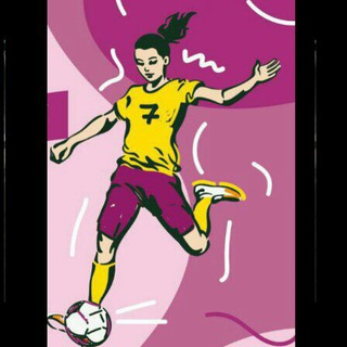 Логотип @jenskiy_futbol - За женский футбол!