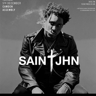 Логотип @jhn_saint - Saint JHN music