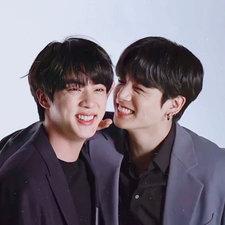 Логотип @jinkook_chat - –хен будет всегда рядом.🧵