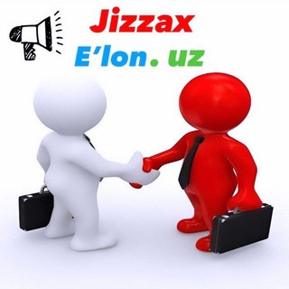 Логотип @jizzax_elon_uzb - 📣JIZZAX E'LON.UZ🇺🇿