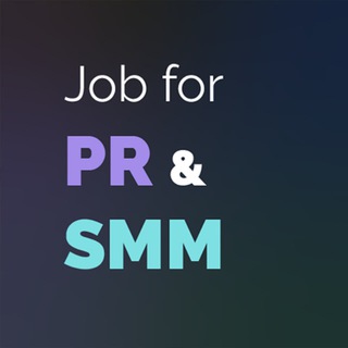 Логотип @jobforpr - Job for PR и SMM