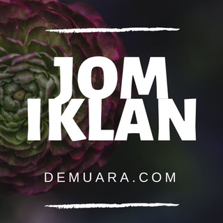 Логотип @jom_iklan_3 - JOM IKLAN 3⃣