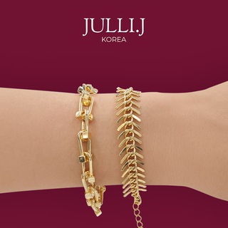 Логотип @jullij_korea - Ювелирная бижутерия JULLI.J
