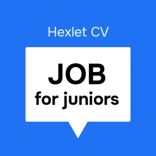 Логотип @junior_vacancies - Вакансии и стажировки для начинающих разработчиков, тестировщиков и аналитиков