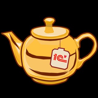 Логотип @juniorones - Жёлтый чайник 1С (Черненко Виталий)