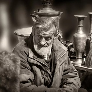 Логотип @junk_shop_antique - Лавка Старьёвщика