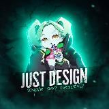 Логотип @justd1mash - JustDesign