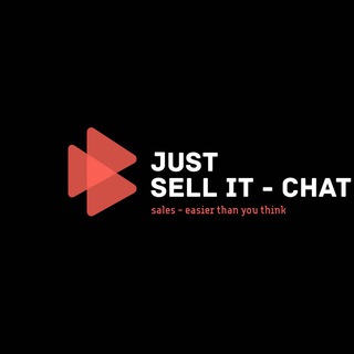 Логотип @justsaleit_chat - Just Sell IT Chat