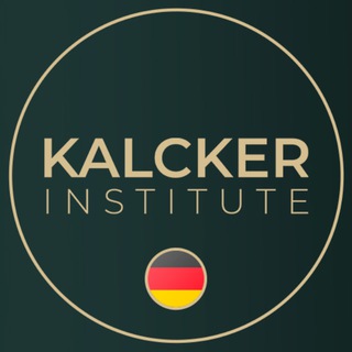 Логотип @kalckerinstitutedeutschland - 🇩🇪KANAL KALCKER INSTITUTE🇩🇪