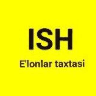 Логотип @kanal_ish_elonlar_taxtasi - 💼VAKANSIYA® | e'lonlar taxtasi