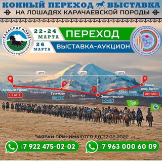 Логотип @karachayhorsetransition - КъПереходВыставка2022🐎
