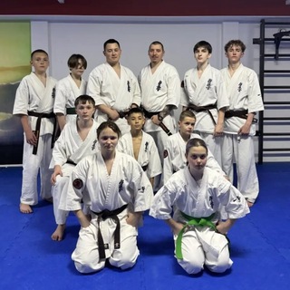 Логотип @karate_korsakov - Карате Киокушинкай Корсаков 👊🏼