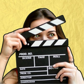 Логотип @katyacreates - 🎞️ Английский по кино | PDF-тетради