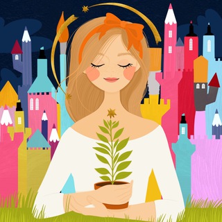 Логотип @katyaillustrator - Катя рассказывает