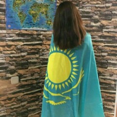 Логотип @kazaktar_tek - Чат для общение и сообщение🇰🇿