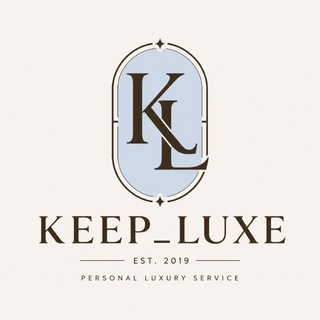 Логотип @keep_luxe - Luxe stories ❤️