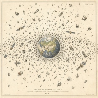 Логотип @kesslersyndrome - Синдром Кесслера