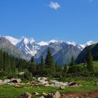 Логотип @kg_interesnoe - Интересное | Туризм | Кыргызстан