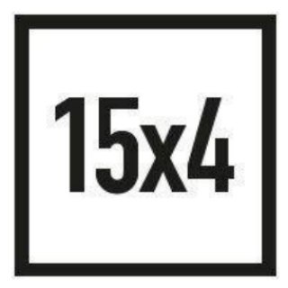 Логотип @kharkiv15x4 - 15x4 Харків — анонси подій