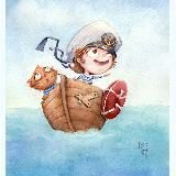 Логотип @kidsmult - Мультфильмы ⛵️