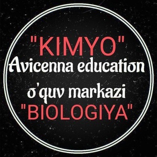 Логотип @kimyo_avicenna_education - "AVICENNA'' education (Kimyo&Biologiya)