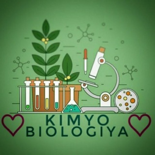 Логотип @kimyo_bialogiya_quiz - Quiz test kimyo bialogiya