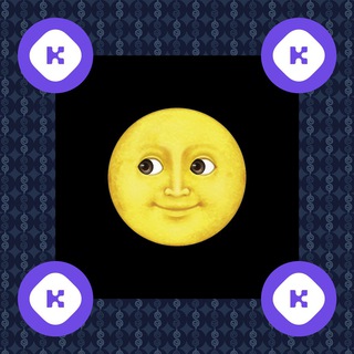 Логотип @kinforall - KIN for All – Crypto Moon Lounge 🌝
