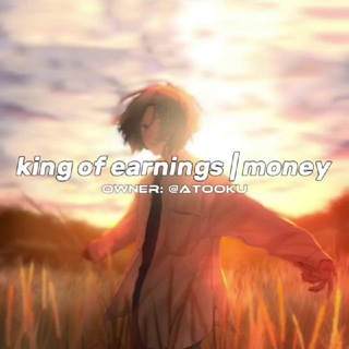 Логотип @kingzarabotok - king of earnings | money