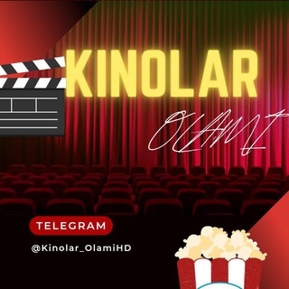Логотип @kinolar_olamihd - 🎥 Kinolar Olami HD